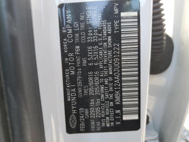 2018 HYUNDAI KONA SE - KM8K12AA0JU091222