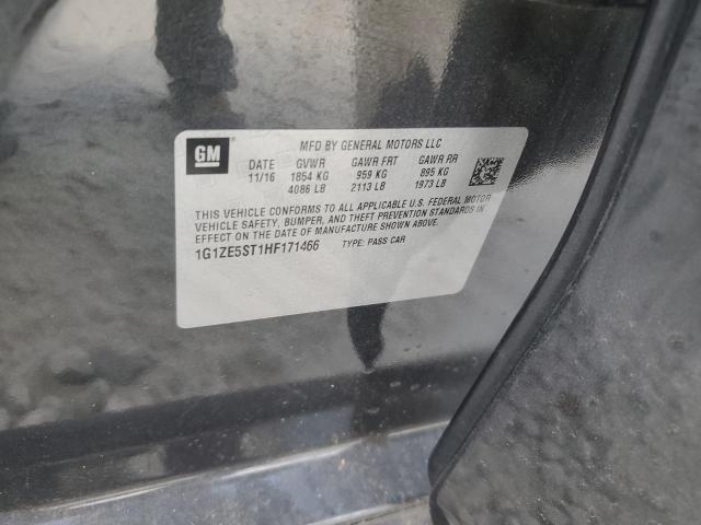 2017 CHEVROLET MALIBU LT - 1G1ZE5ST1HF171466