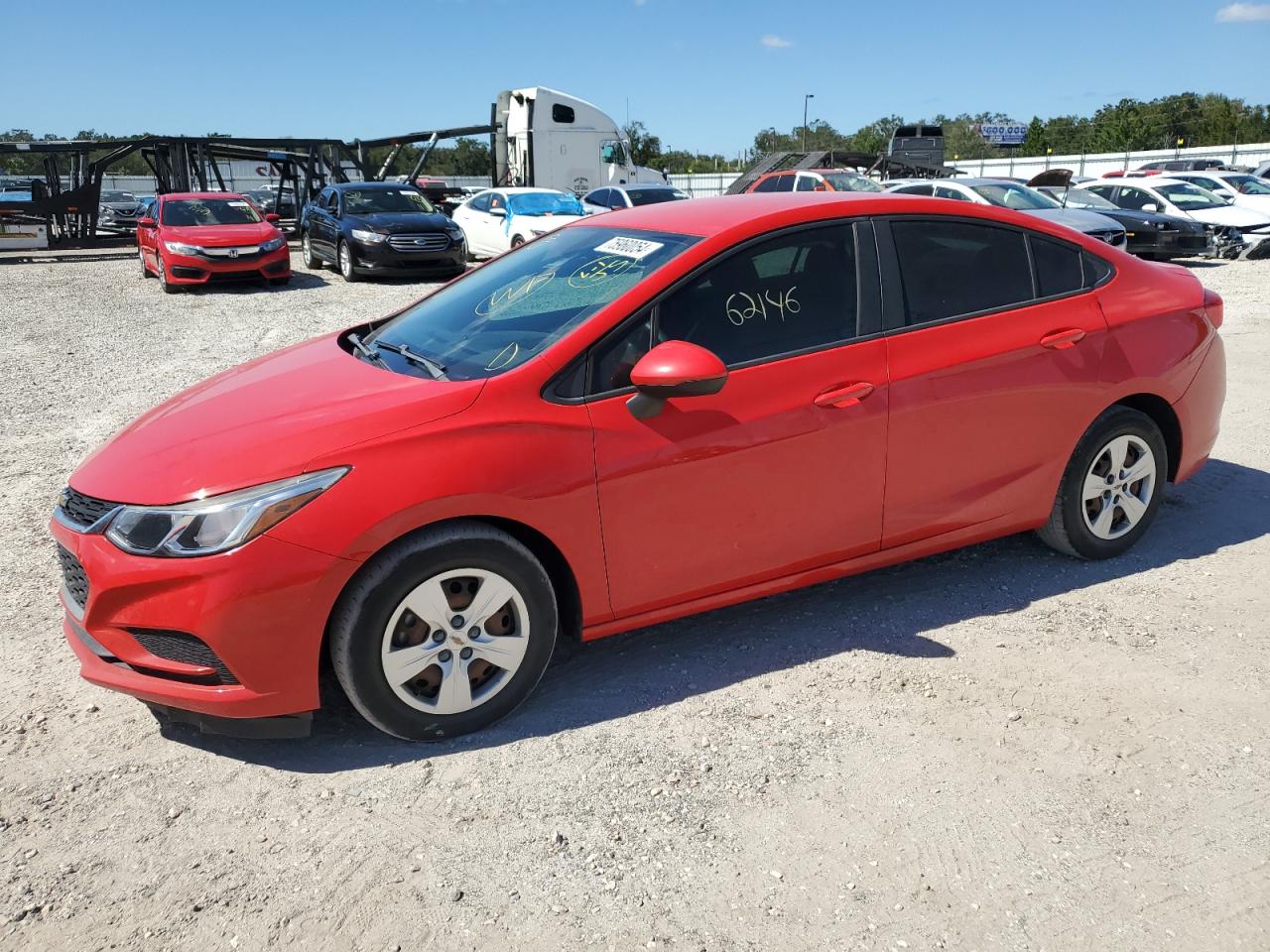 Lot #3032923018 2018 CHEVROLET CRUZE LS