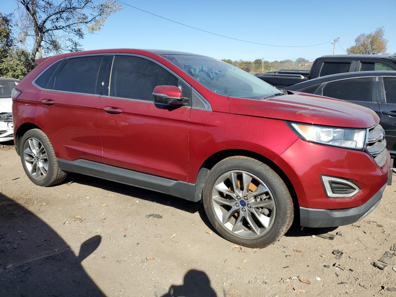 Lot #2940236885 2015 FORD EDGE TITAN