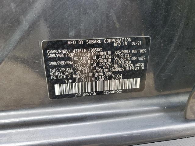 2021 SUBARU CROSSTREK - JF2GTHMC0M8312594