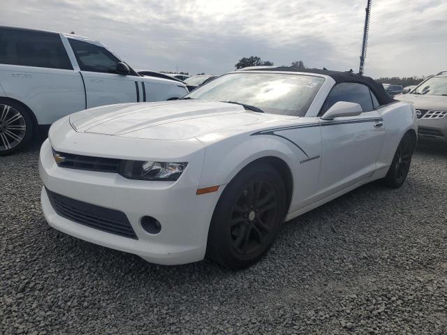 CHEVROLET CAMARO LT 2015 white  gas 2G1FD3D36F9148780 photo #1