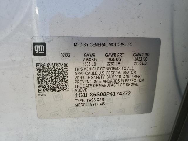 2023 CHEVROLET BOLT EV 2L - 1G1FX6S08P4174772