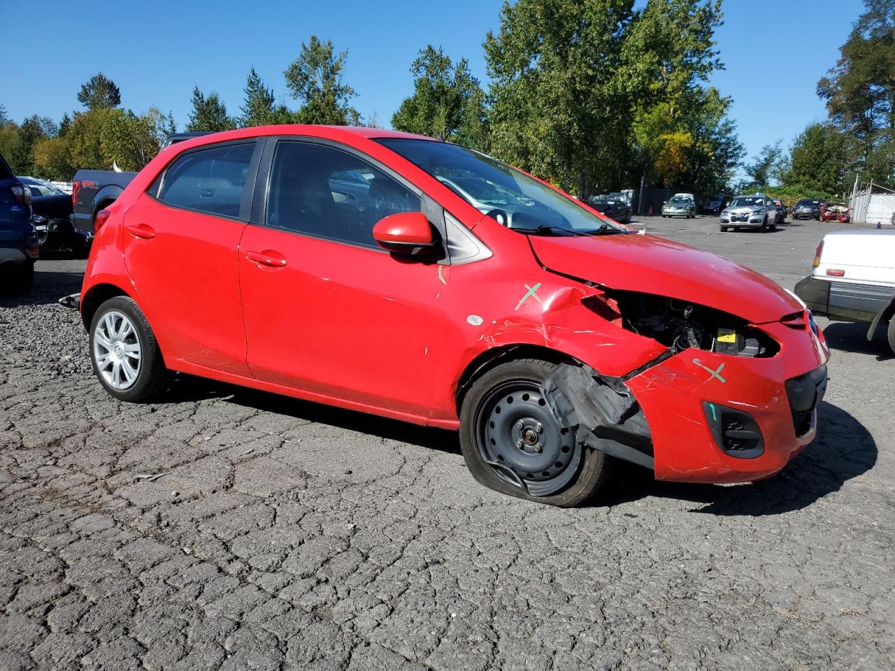 Lot #2962660204 2014 MAZDA MAZDA2 SPO