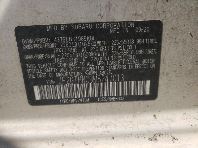 2021 SUBARU CROSSTREK - JF2GTHNC3M8247013