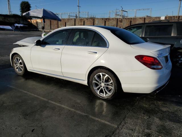 MERCEDES-BENZ C 300 2016 white sedan 4d gas 55SWF4JB5GU157632 photo #3