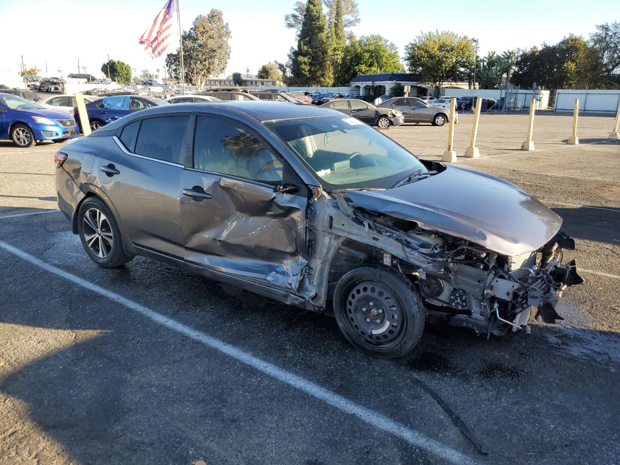 Lot #2949579840 2020 NISSAN SENTRA SV