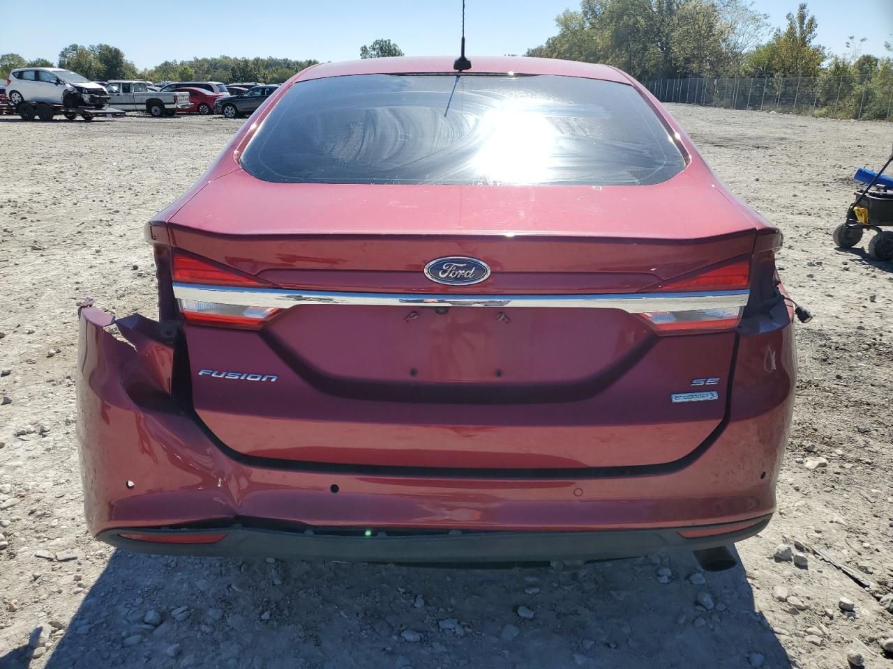 Lot #3020934671 2017 FORD FUSION SE