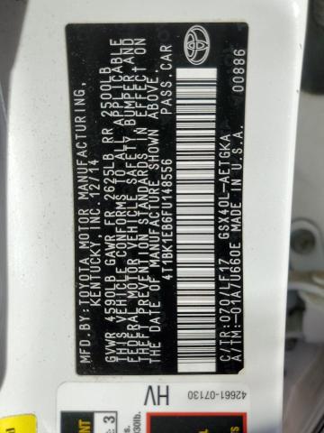 2015 TOYOTA AVALON XLE - 4T1BK1EB6FU148556