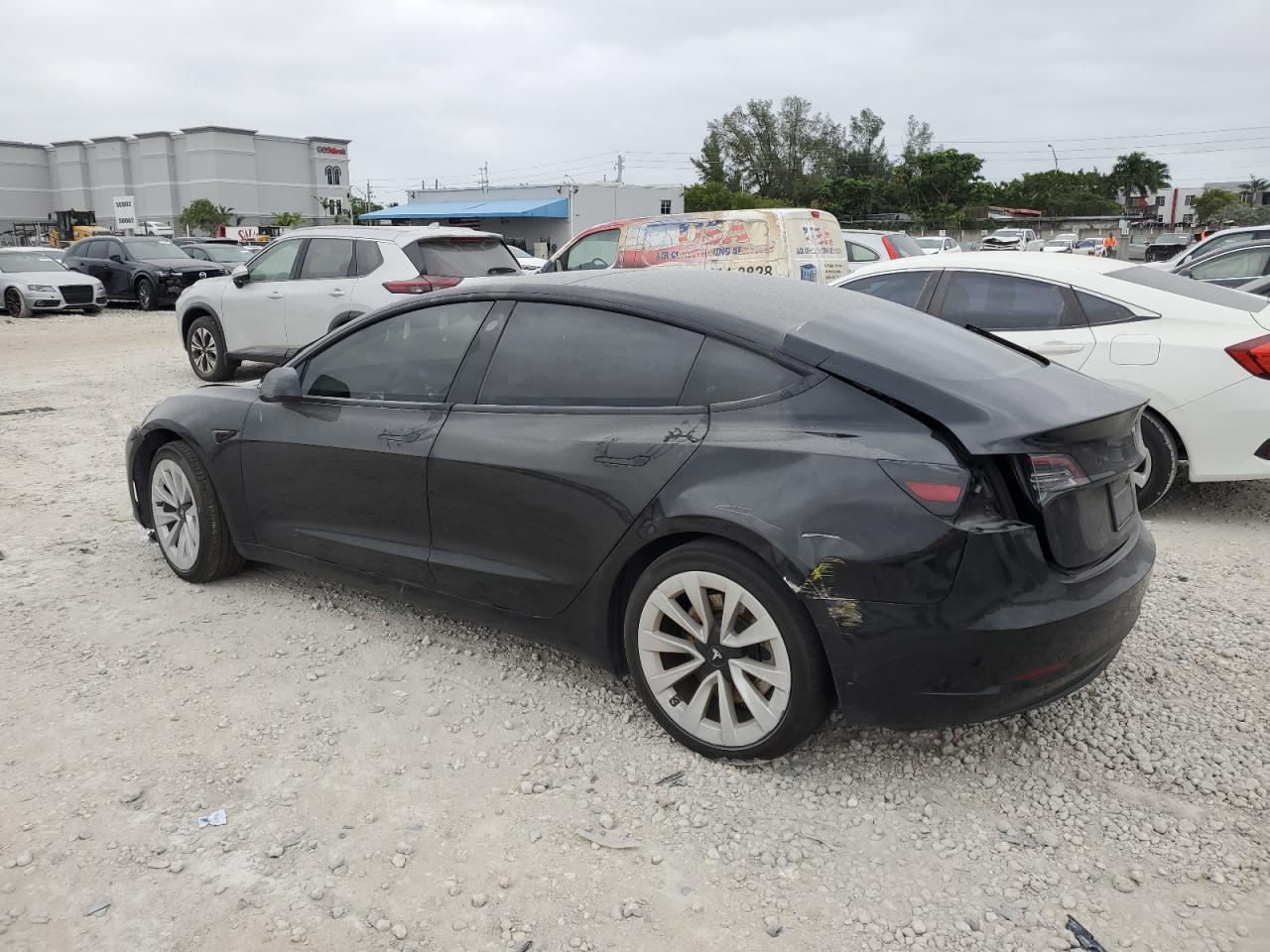 Lot #2989157650 2023 TESLA MODEL 3