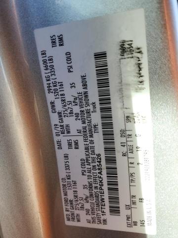 2019 FORD F150 SUPER - 1FTEW1EP6KFA85426
