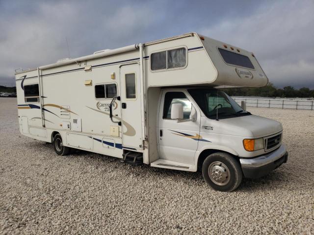 FORD MOTORHOME 2004 white  gas 1FDXE45SX4HA95073 photo #1