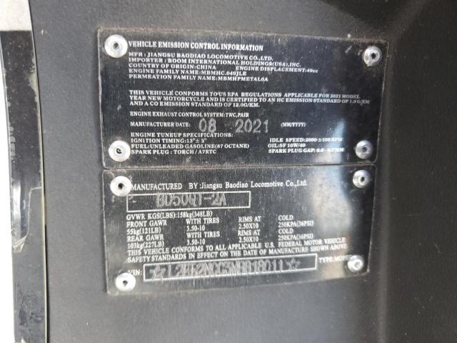 2017 TAOT TAOTA - L2BB2NCC3MB818011