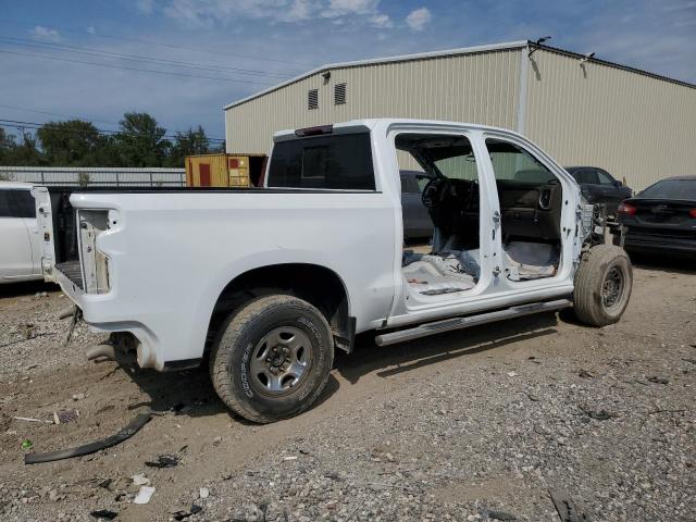 CHEVROLET SILVERADO 2021 white  diesel 3GCUYEETXMG313438 photo #4