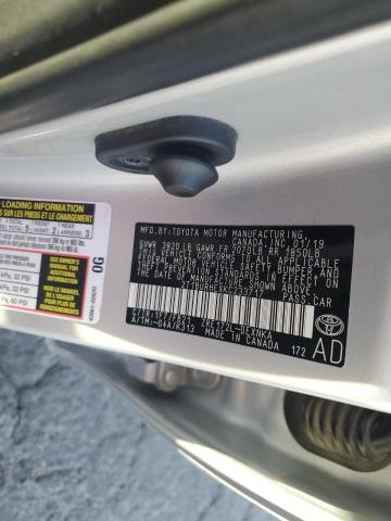 2019 TOYOTA COROLLA L - 2T1BURHEXKC233717