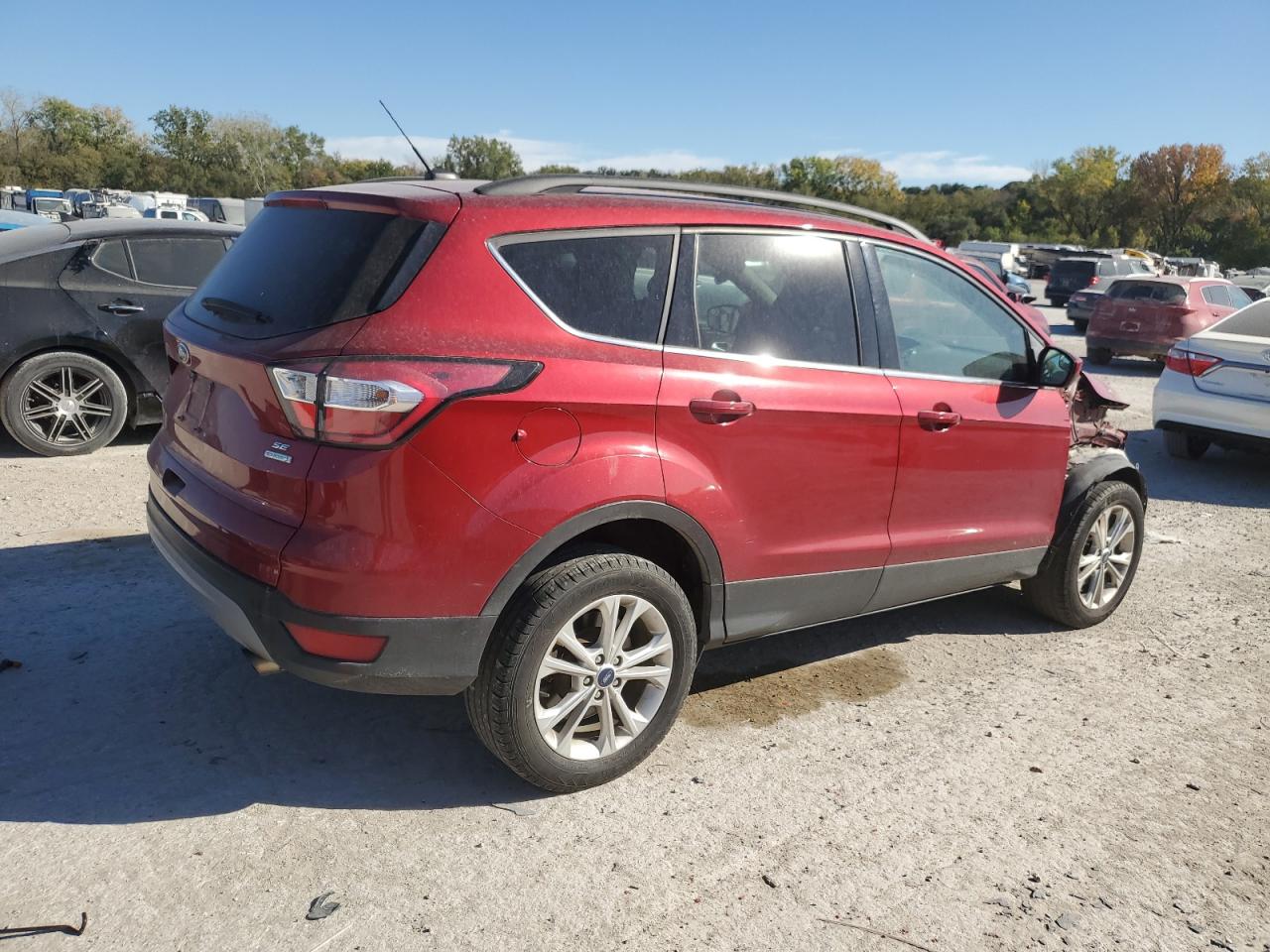 Lot #2912166016 2018 FORD ESCAPE SE