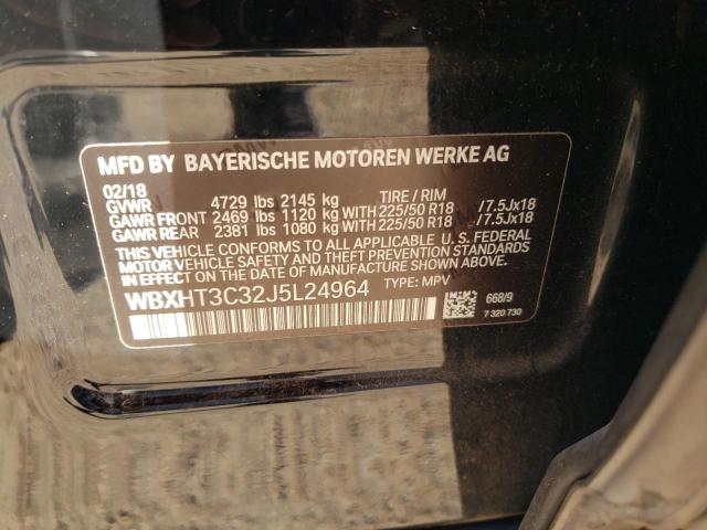 VIN WBXHT3C32J5L24964 2018 BMW X1 no.14