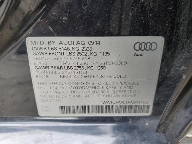 VIN WA1UFAFL1FA044156 2015 Audi A4, Premium Plus no.13