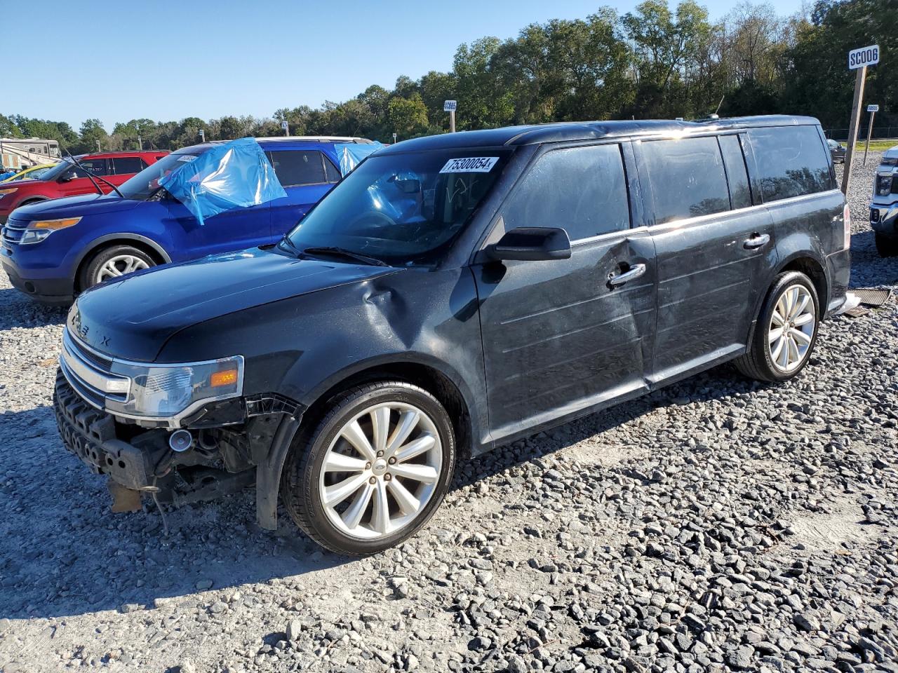 Lot #2955306522 2015 FORD FLEX SEL