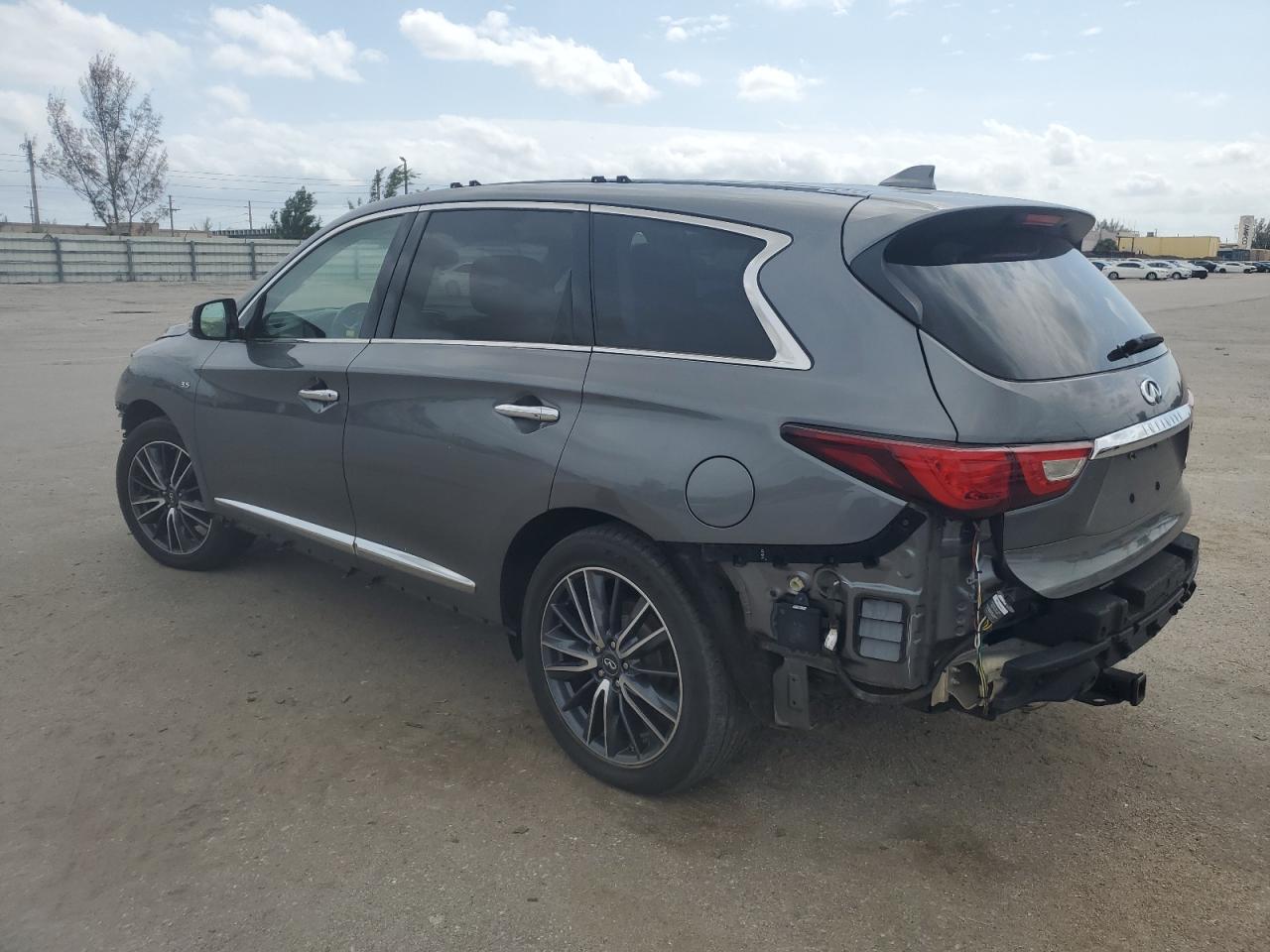 INFINITI QX60 2016 gray  gas 5N1AL0MNXGC511012 photo #3