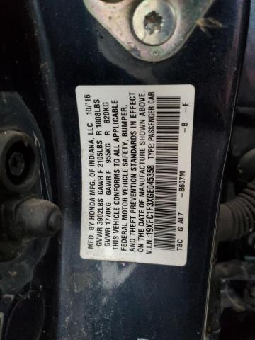 2016 HONDA CIVIC EX - 19XFC1F3XGE045358