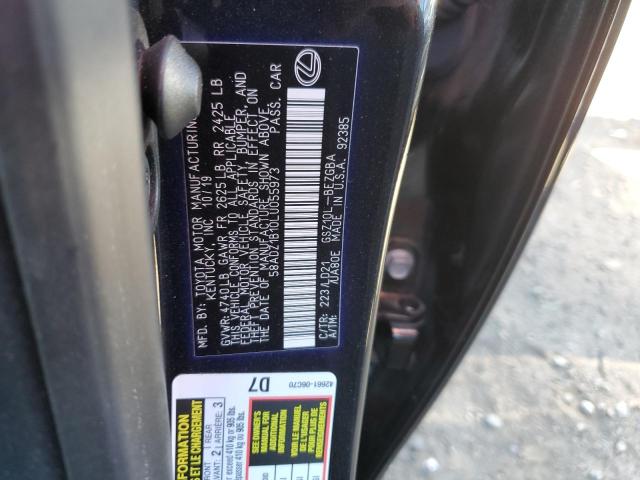 2020 LEXUS ES 350 - 58ADZ1B10LU055973