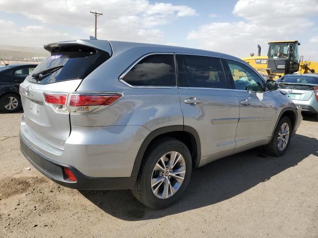 TOYOTA HIGHLANDER 2016 silver  gas 5TDZKRFH9GS178581 photo #4