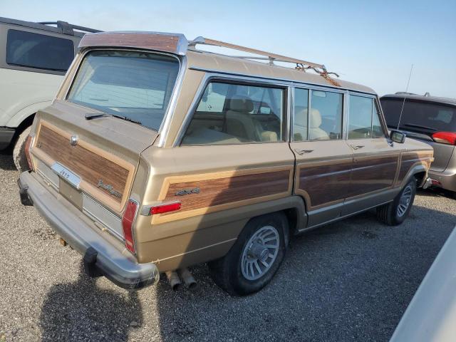 JEEP GRAND WAGO 1989 tan 4dr spor gas 1J4GS5875KP105984 photo #4