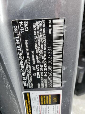 VIN 55SWF6GB8FU027331 2015 Mercedes-Benz C-Class, 4... no.12