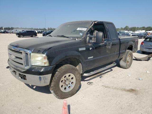 FORD F250 SUPER 2005 black 4dr ext diesel 1FTSX21P25ED10690 photo #1