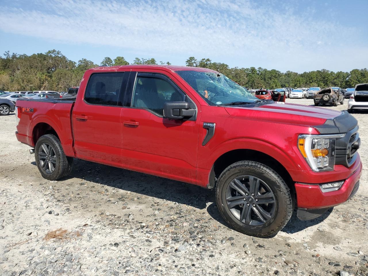 Lot #2940746493 2021 FORD F150 SUPER