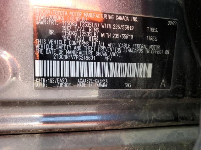 2023 TOYOTA RAV4 XLE P - 2T3C1RFV7PC249601