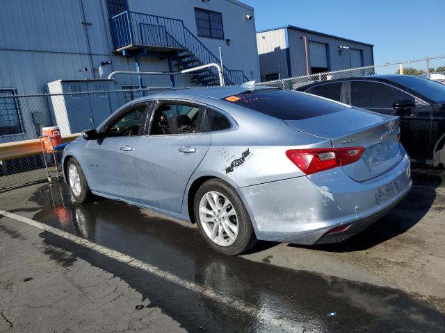 CHEVROLET MALIBU LT 2017 blue  gas 1G1ZE5ST2HF175848 photo #3