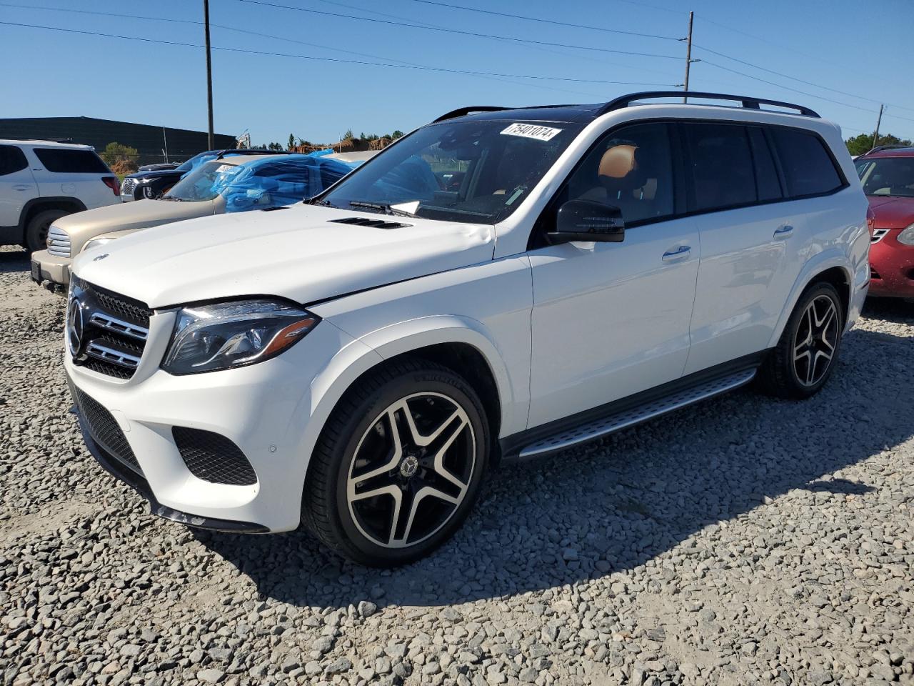 Lot #2928436850 2019 MERCEDES-BENZ GLS 550 4M