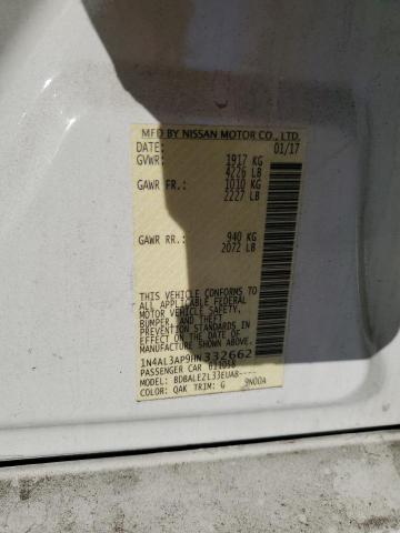 2017 NISSAN ALTIMA 2.5 - 1N4AL3AP9HN332662