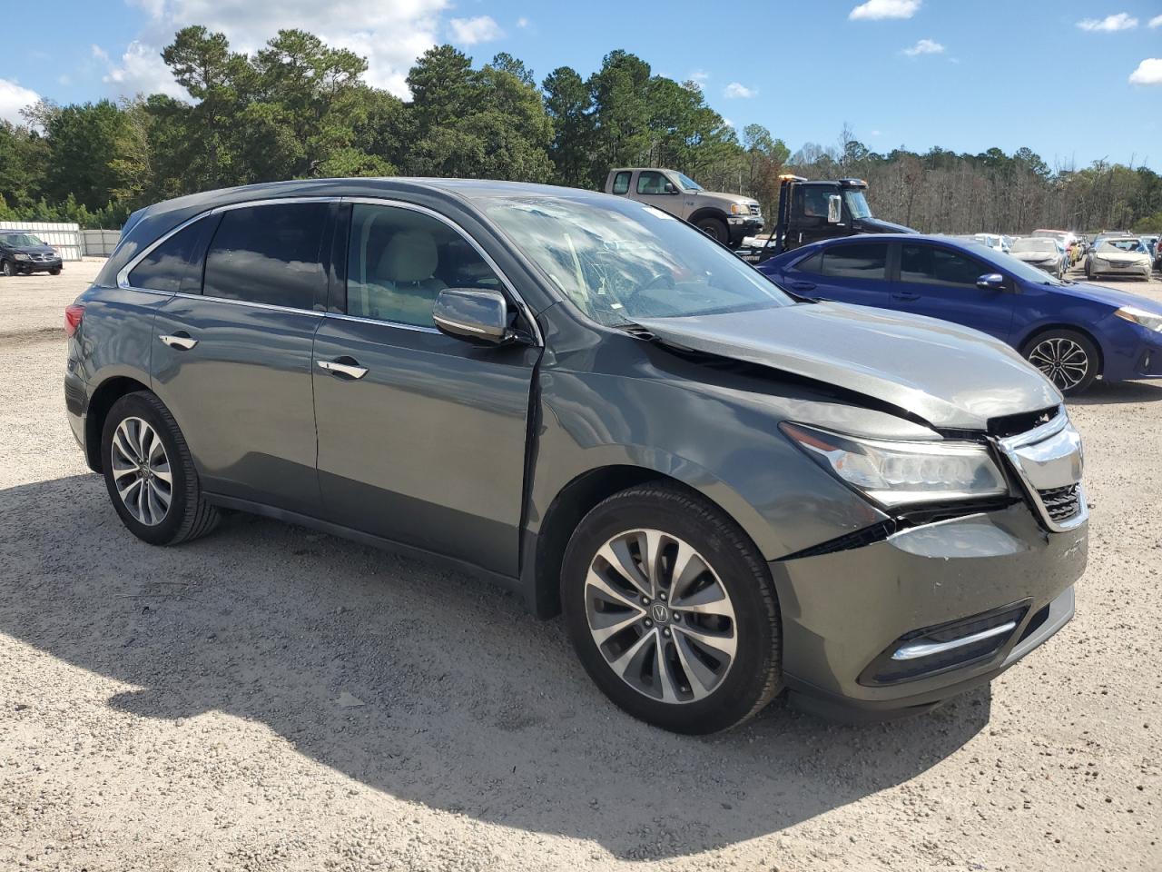 Lot #2919060582 2016 ACURA MDX TECHNO