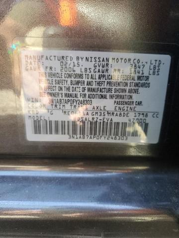 2015 NISSAN SENTRA S - 3N1AB7AP0FY248303