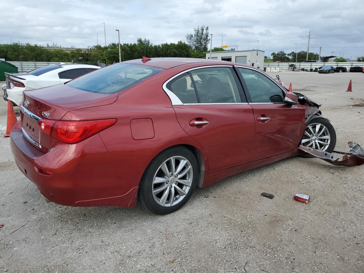 Lot #2911508648 2015 INFINITI Q50 BASE