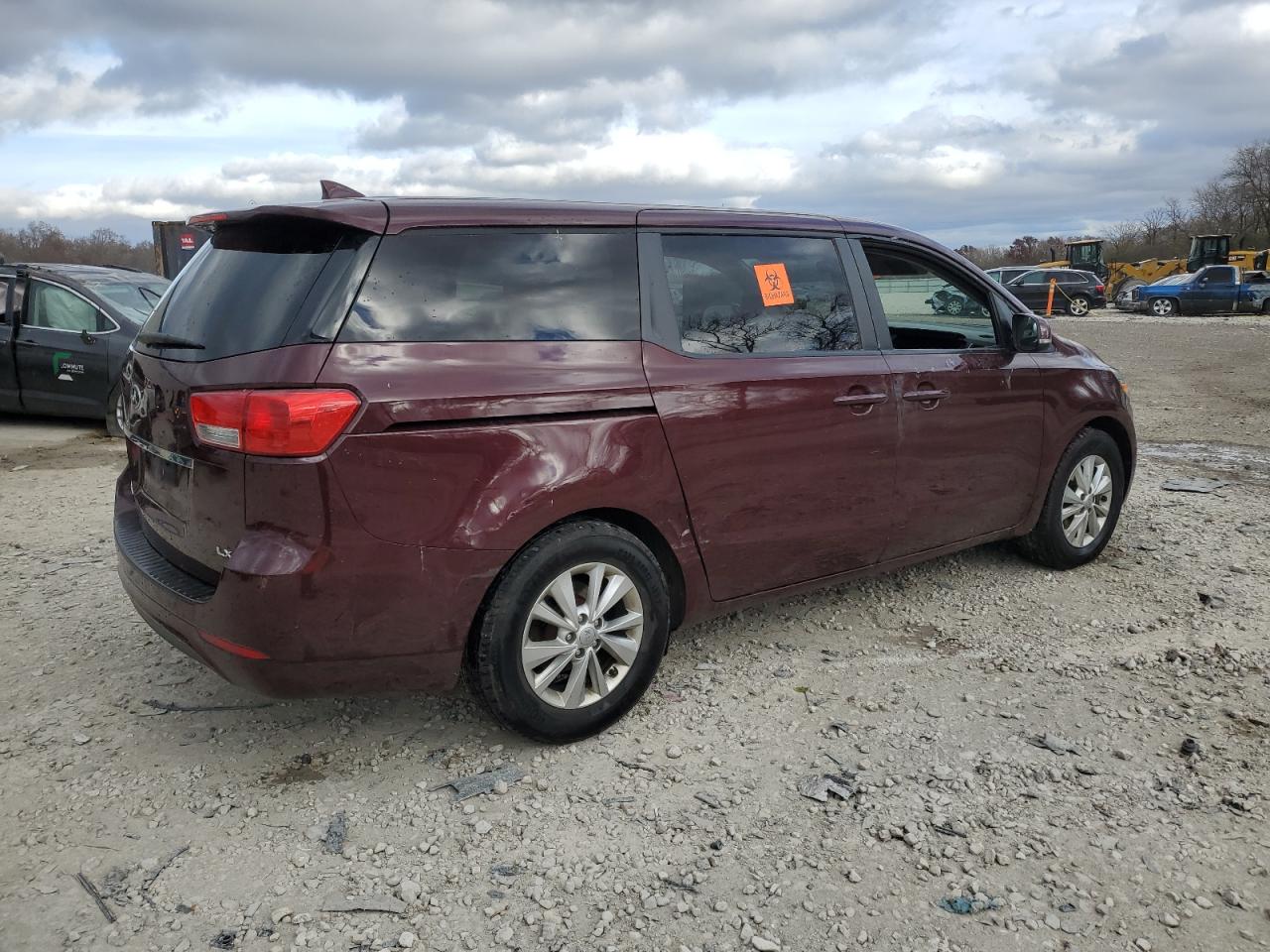 Lot #2962645866 2017 KIA SEDONA LX