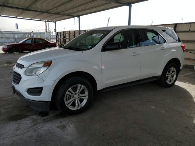 CHEVROLET EQUINOX LS 2017 white 4dr spor gas 2GNALBEK4H1581432 photo #1