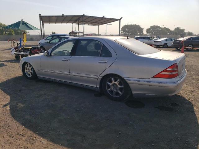 MERCEDES-BENZ S 500 2001 silver sedan 4d gas WDBNG75J81A143204 photo #3