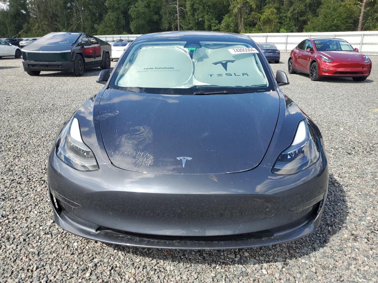 Lot #2989157758 2023 TESLA MODEL 3