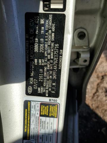 2018 KIA FORTE LX - 3KPFL4A79JE175716