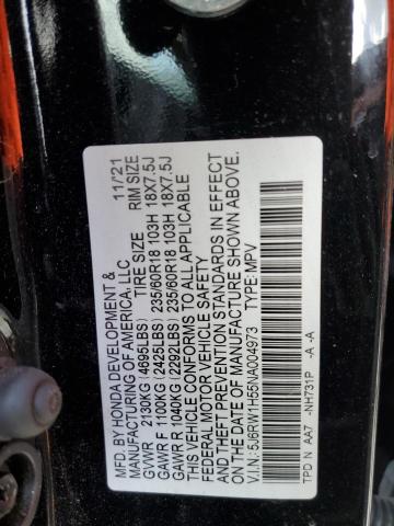 2022 HONDA CR-V EX - 5J6RW1H55NA004973