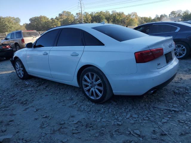 AUDI A6 PREMIUM 2015 white  gas WAUGFAFC8FN002298 photo #3