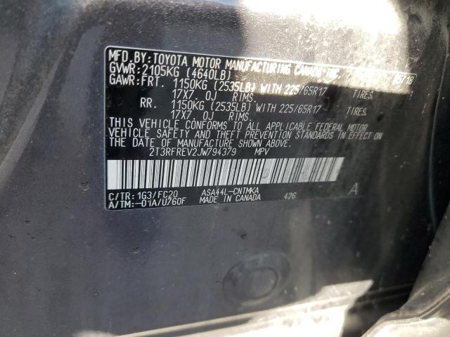 2018 TOYOTA RAV4 ADVEN - 2T3RFREV2JW794379