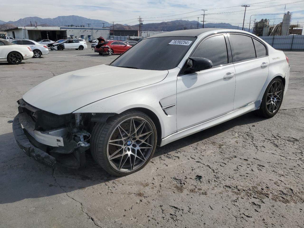 Lot #2972633905 2018 BMW M3