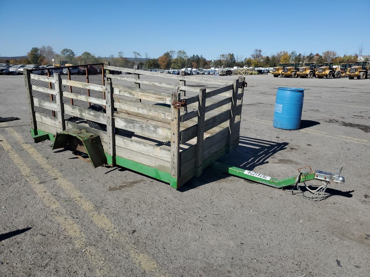 Lot #2921498693 1989 UTILITY TRAILER