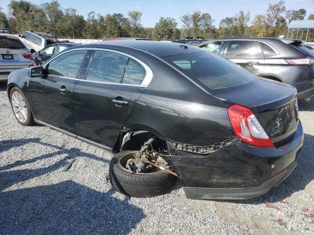 LINCOLN MKS 2014 black sedan 4d gas 1LNHL9FTXEG605038 photo #3