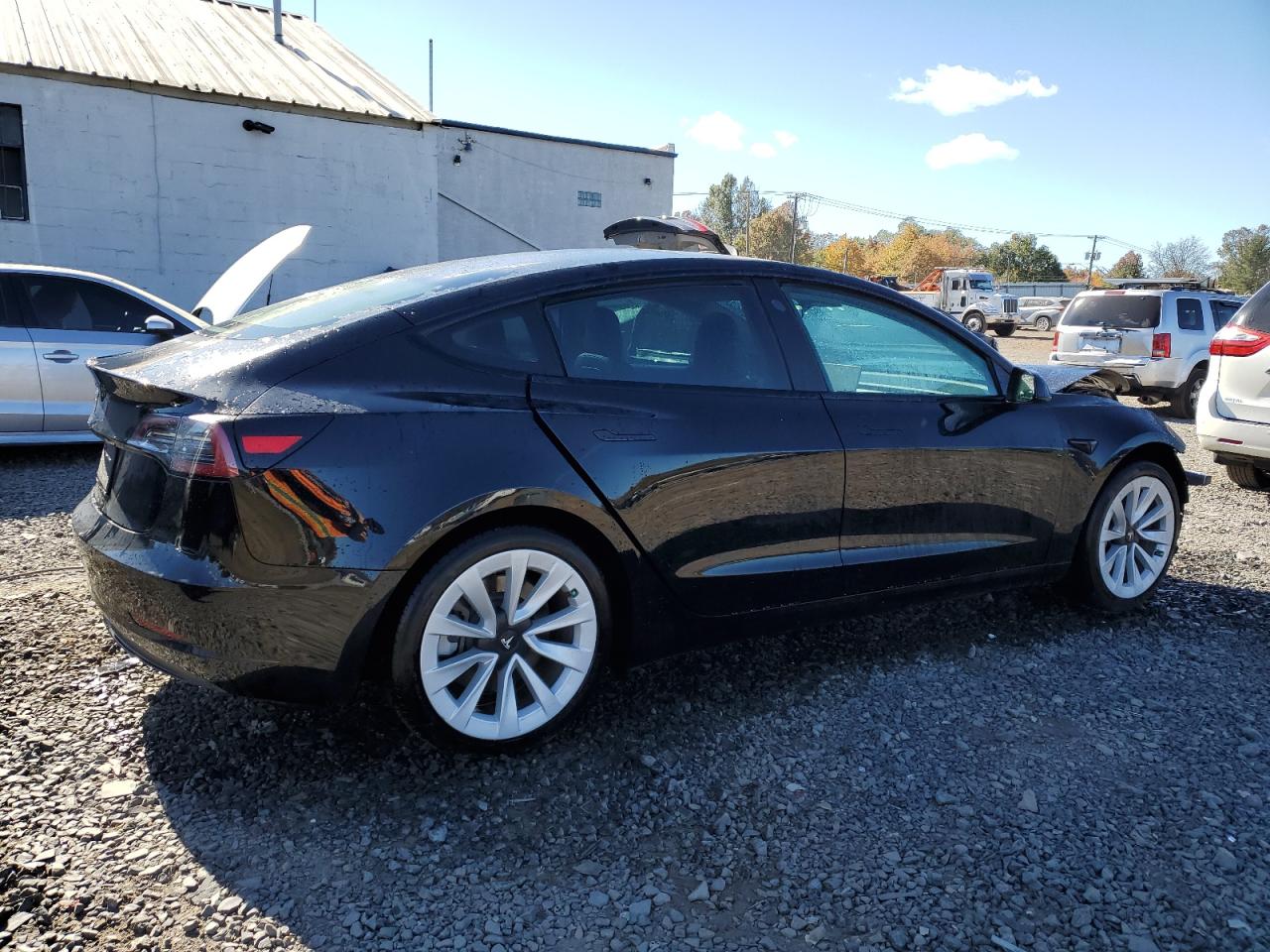 Lot #2921350824 2021 TESLA MODEL 3